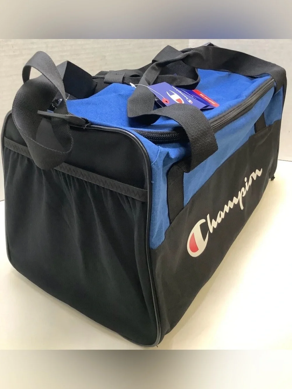 Champion Prologue Duffel Bag - Royal Blue & Black OS NWT